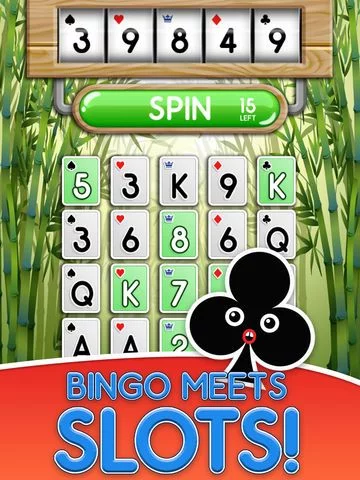 Изображение игры: Bingo - Solitaire Slots! Spin Reels, Match Cards, and Win Big!