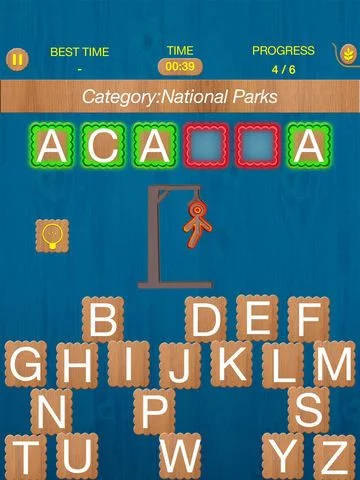 Изображение игры: Hangman 2 Free - Ultimate Happy Hang Man Challenged Gaming App