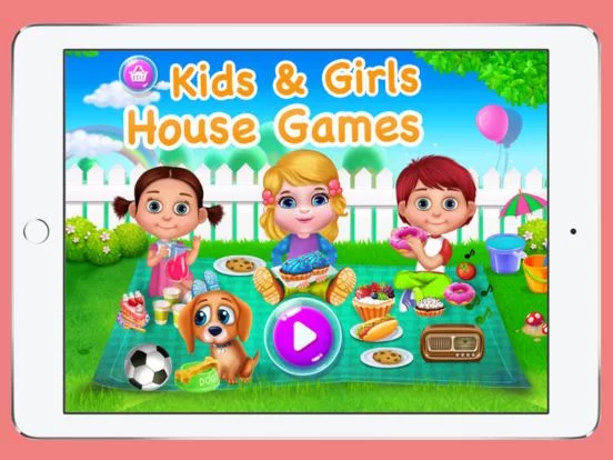 Изображение игры: Kids & Girls House Games Fun