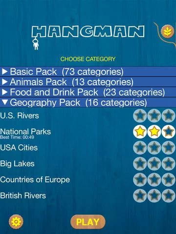 Изображение игры: Hangman 2 Free - Ultimate Happy Hang Man Challenged Gaming App