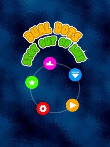 Изображение игры: Dual Dots - Stay Out Of Line