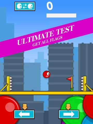 Изображение игры: Speed Runner vs Red Ball FREE