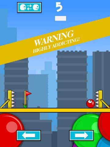 Изображение игры: Speed Runner vs Red Ball FREE
