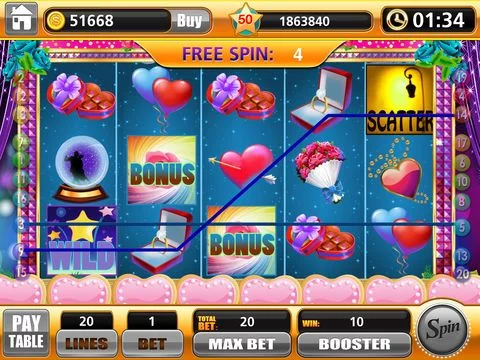 Изображение игры: Valentine Slots
