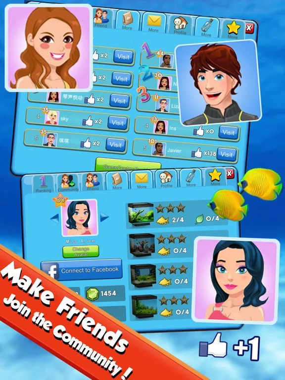 Изображение игры: Sim Aquarium: Best Tanked Aquarium&Fish Tank Games