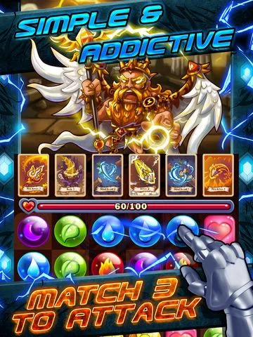 Изображение игры: Battle of Puzzles RPG - Dungeon Wars & Epic Battles TCG