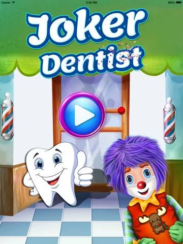 Изображение игры: Clown Dentist Dental games