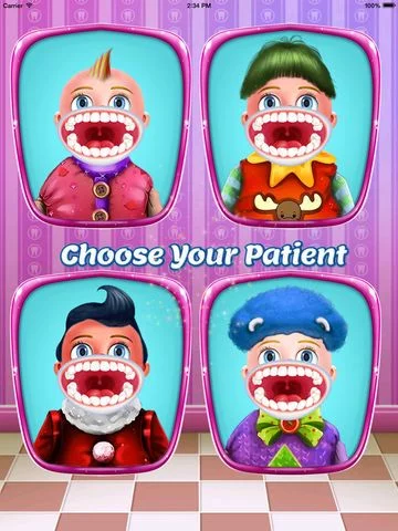 Изображение игры: Clown Dentist Dental games