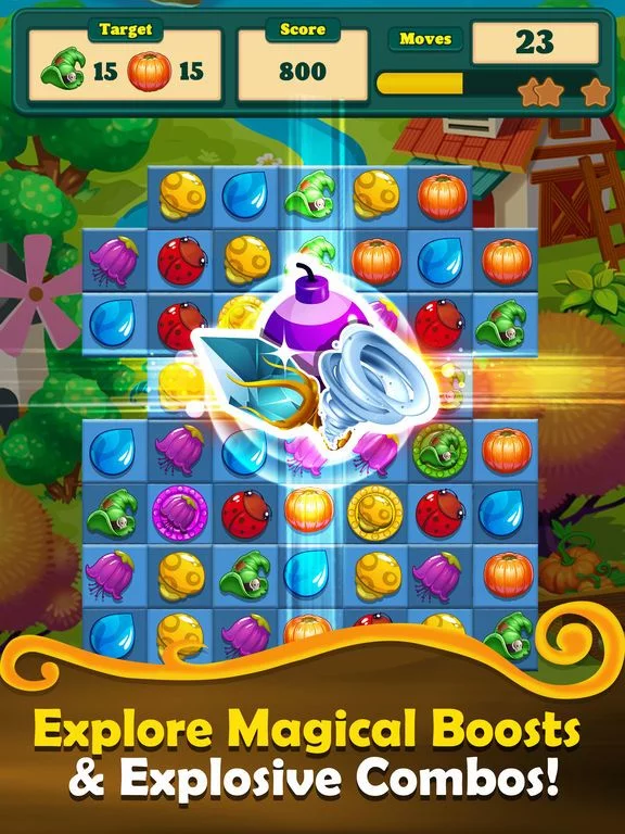 Изображение игры: Witchy Wizard Magic Match-3