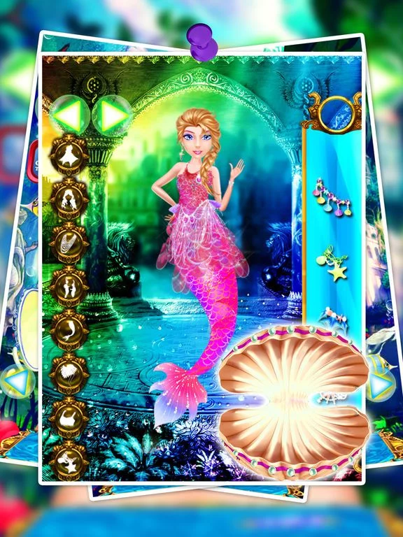 Изображение игры: Mermaid Princess Spa & Salon - mermaid girl makeover