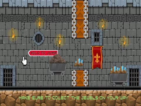 Изображение игры: Jumpy Mine Cart