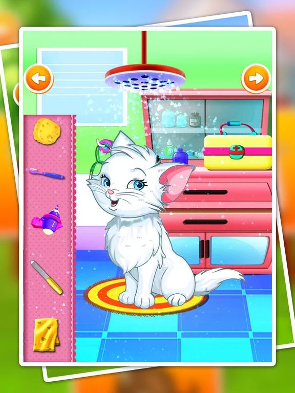 Изображение игры: Maria Baby Pet Vet & Little Puppy Doctor - pet salon & kids spa games!
