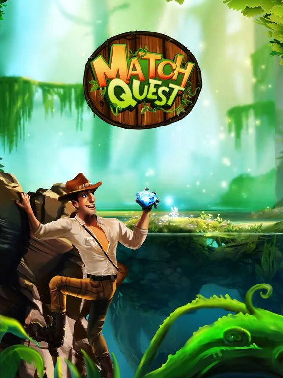 Изображение игры: Jewel Quest Games: Indy Match 3 Games for adults