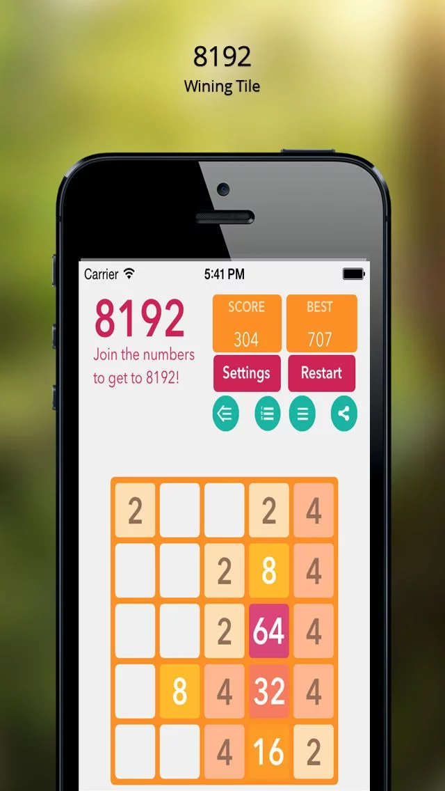 Изображение игры: 2048 Classic - With The Power of Three and Fibonacci