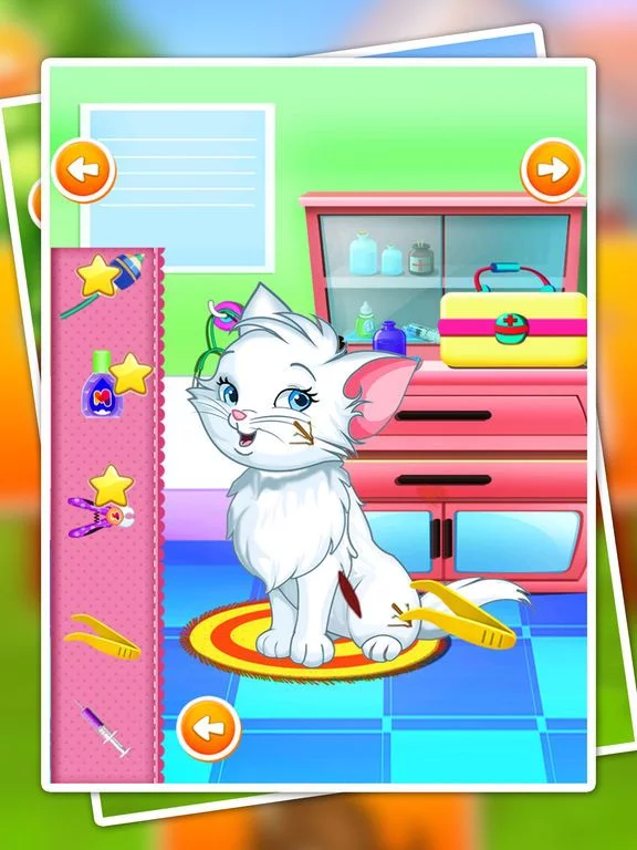 Изображение игры: Maria Baby Pet Vet & Little Puppy Doctor - pet salon & kids spa games!