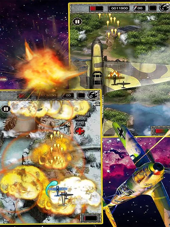 Изображение игры: 雷电1942-单机打飞机游戏
