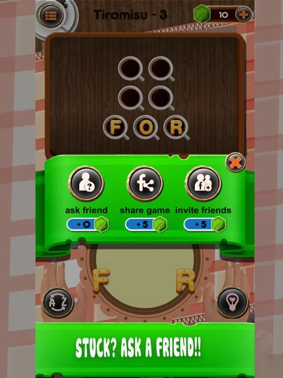 Изображение игры: Cafe Word Cross