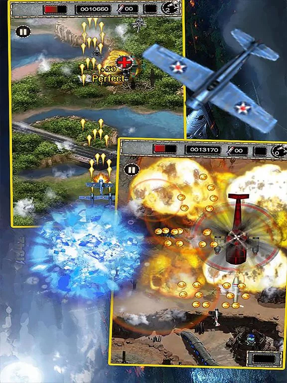 Изображение игры: 雷电1942-单机打飞机游戏
