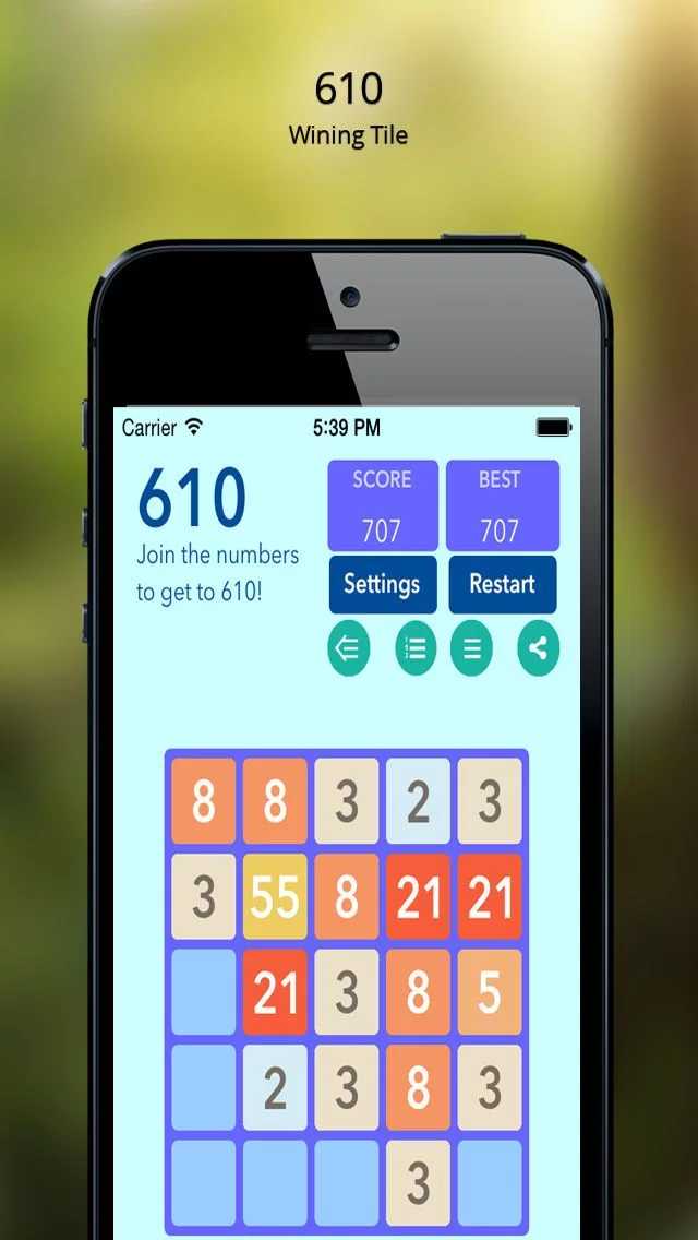 Изображение игры: 2048 Classic - With The Power of Three and Fibonacci