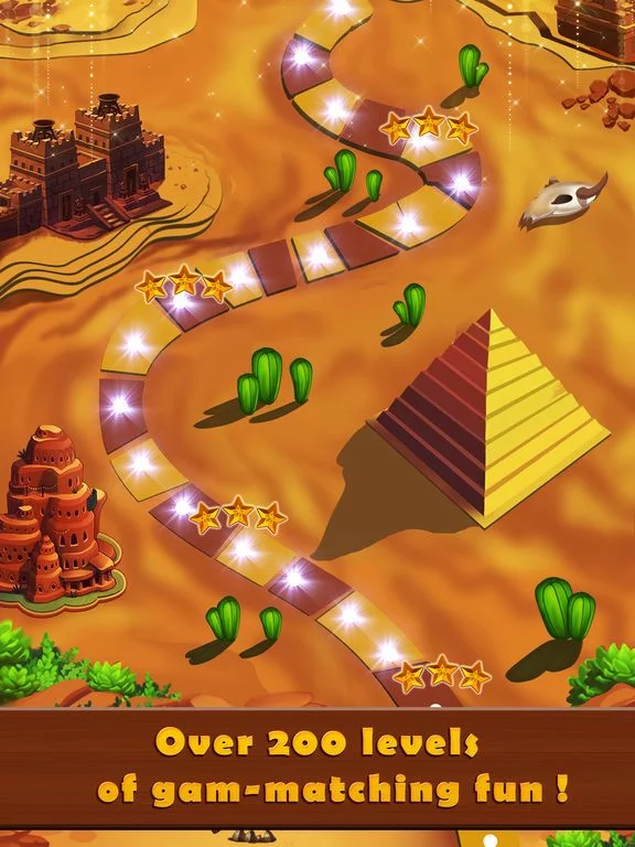Изображение игры: Jewel Quest Games: Indy Match 3 Games for adults