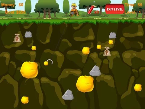 Изображение игры: Gold Mining Prospector Game Free