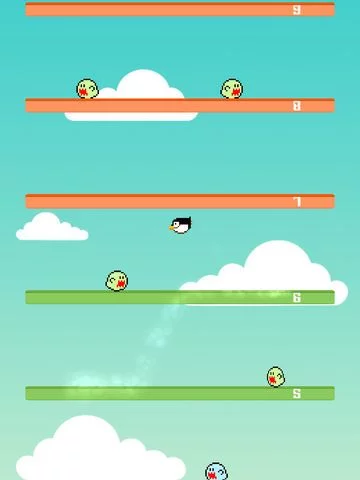 Изображение игры: Penguin Fly - Radical Flappy Pengu Flying Skyward Safari