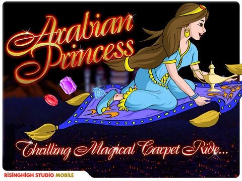 Изображение игры: Arabian Princess in the Night of the Great Royal Kingdom Palace Escape - Free Kids Game