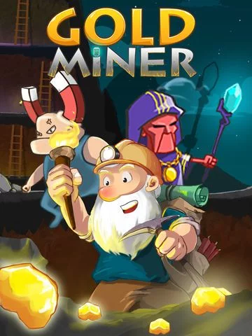 Изображение игры: Gold Miner 2016—Classic Gems Craft Rush & Shape Clicker Games(2 Player + Free)