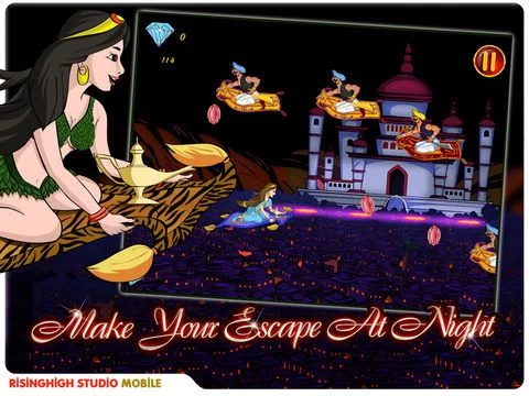 Изображение игры: Arabian Princess in the Night of the Great Royal Kingdom Palace Escape - Free Kids Game