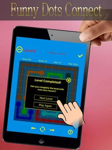 Изображение игры: Connecting Game Free - Dots Connectly & globo circle Drawing Game