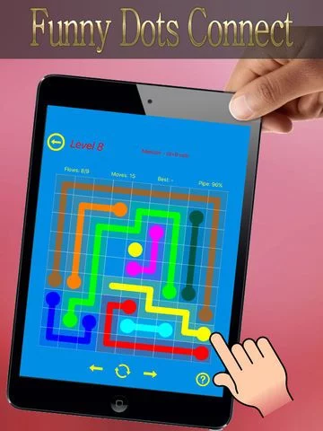 Изображение игры: Connecting Game Free - Dots Connectly & globo circle Drawing Game