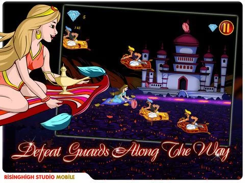 Изображение игры: Arabian Princess in the Night of the Great Royal Kingdom Palace Escape - Free Kids Game