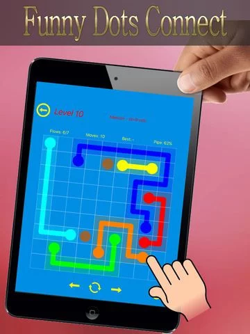 Изображение игры: Connecting Game Free - Dots Connectly & globo circle Drawing Game
