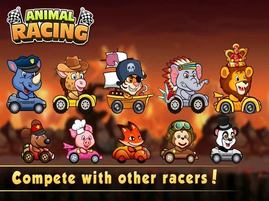 Изображение игры: Fun Run Racing-Animal Race& Free Running Games