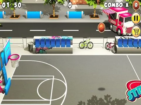 Изображение игры: Basketball Shoot.