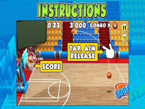 Изображение игры: Basketball Shoot.