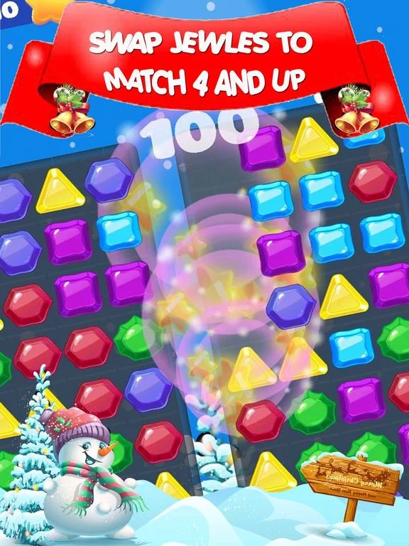Изображение игры: Christmas Swipe Sweeper Match 4
