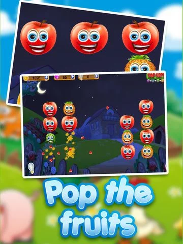 Изображение игры: Farm Fruit Poppers - A Fun Puzzle Game
