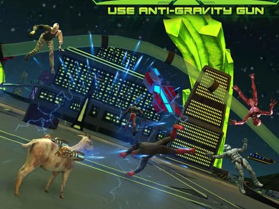 Изображение игры: Scary Goat Space Rampage