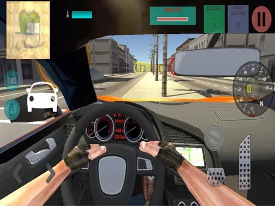 Изображение игры: Driving In Car: Free Play