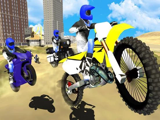 Изображение игры: Dirt Bike Rider: Offroad Motorcross Stunt Mania