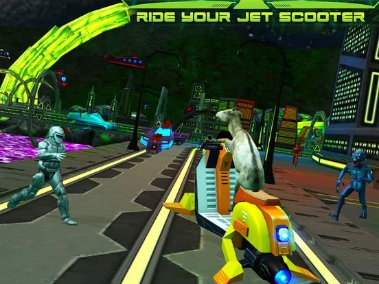 Изображение игры: Scary Goat Space Rampage
