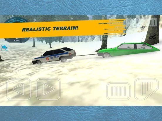 Изображение игры: Russian cars Traffic Police 2108