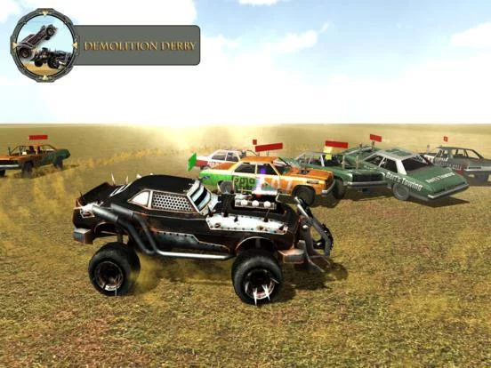 Изображение игры: Demolition Car Fighting Derby :Auto Machine War