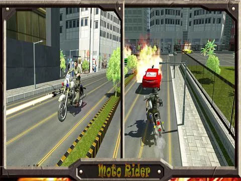 Изображение игры: War Bike - Bike Gun Strike Fight
