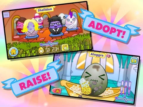 Изображение игры: Egg Baby