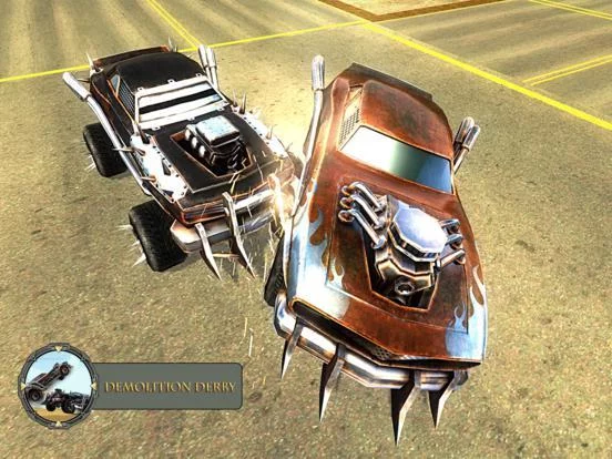Изображение игры: Demolition Car Fighting Derby :Auto Machine War