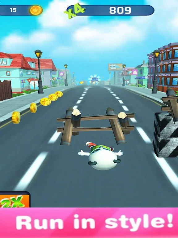 Изображение игры: Panda Runner Subway