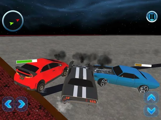 Изображение игры: Xtreme Car Stunts Derby 3D