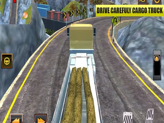Изображение игры: Cargo Transport Driving Sim